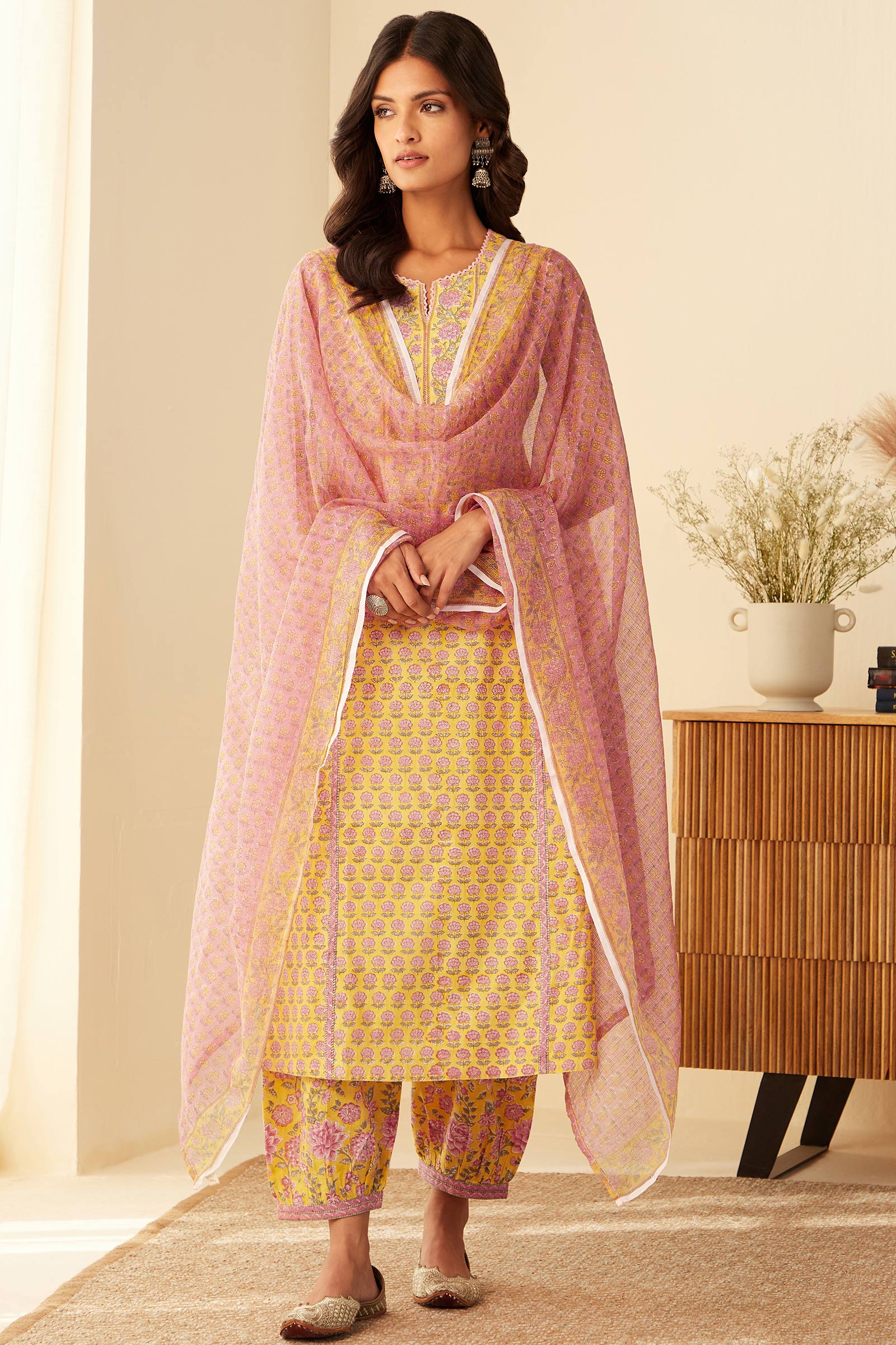 Rosheen Nikhat Sanganeri Kurta